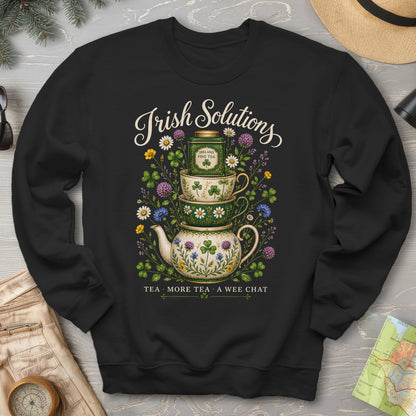 Irish Solutions Tea Cups Sweatshirt