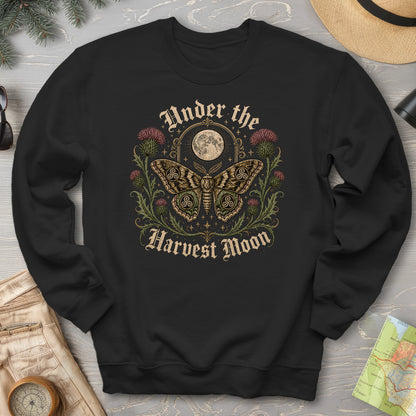 Gothic Harvest Moon Moth Sweatshirt
