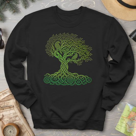 Celtic Raven Tree Sweatshirt