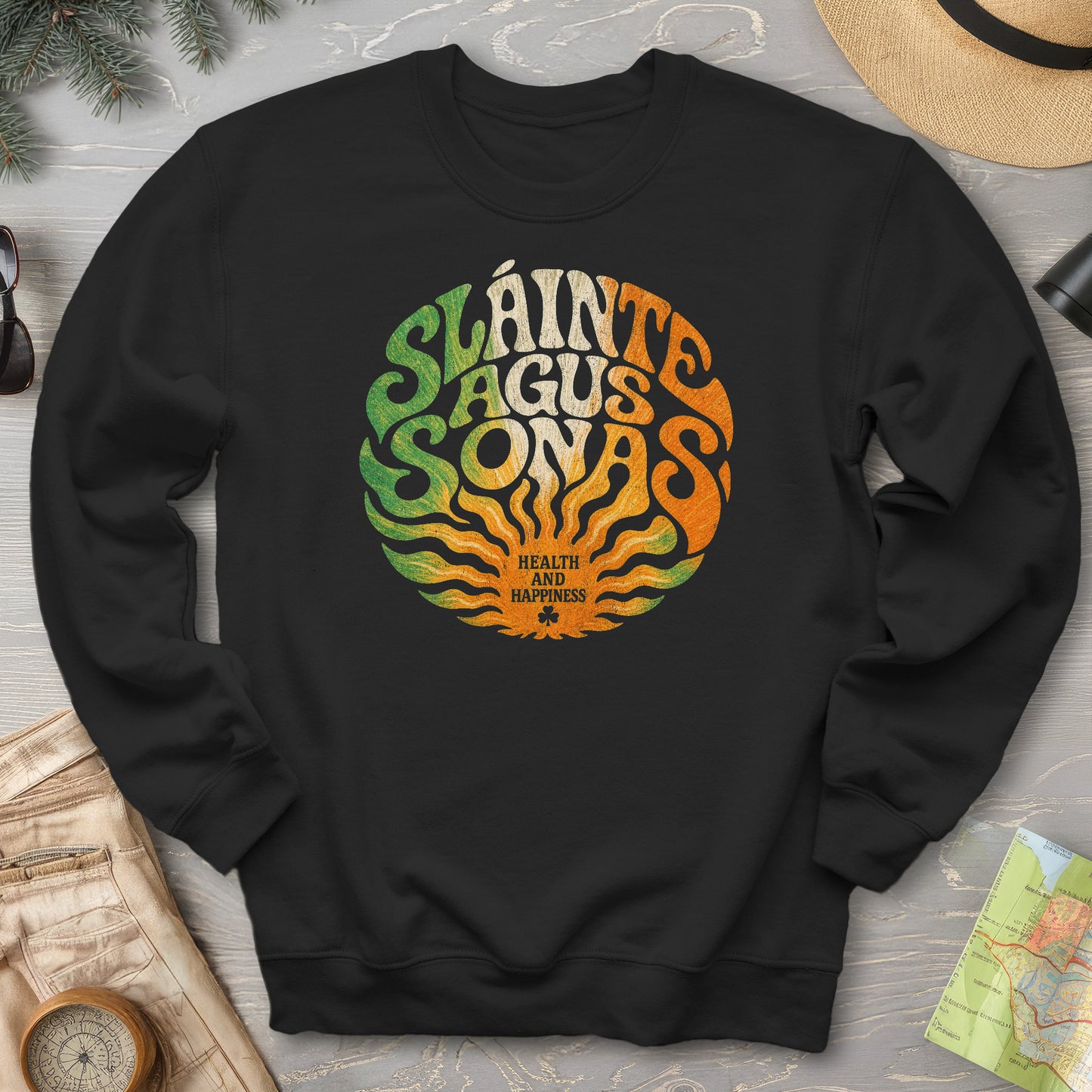 Sláinte Agus Sonas Sweatshirt