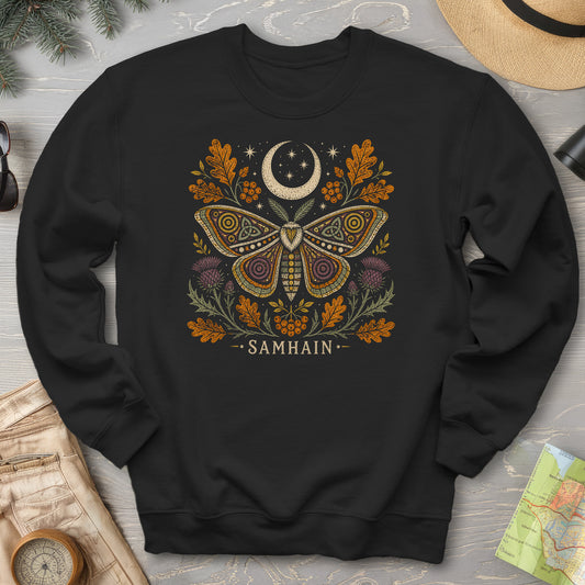 Samhain Autumn Moth Sweatshirt