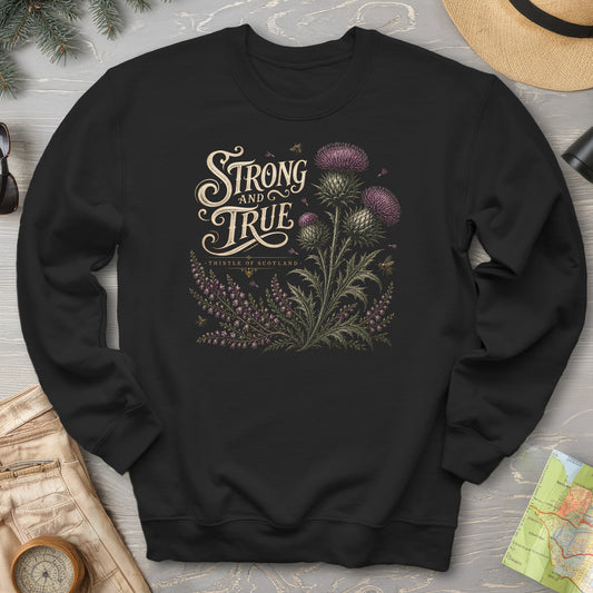 Strong And True Thistle Sweatshirt