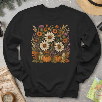Pumpkin Florals Sweatshirt