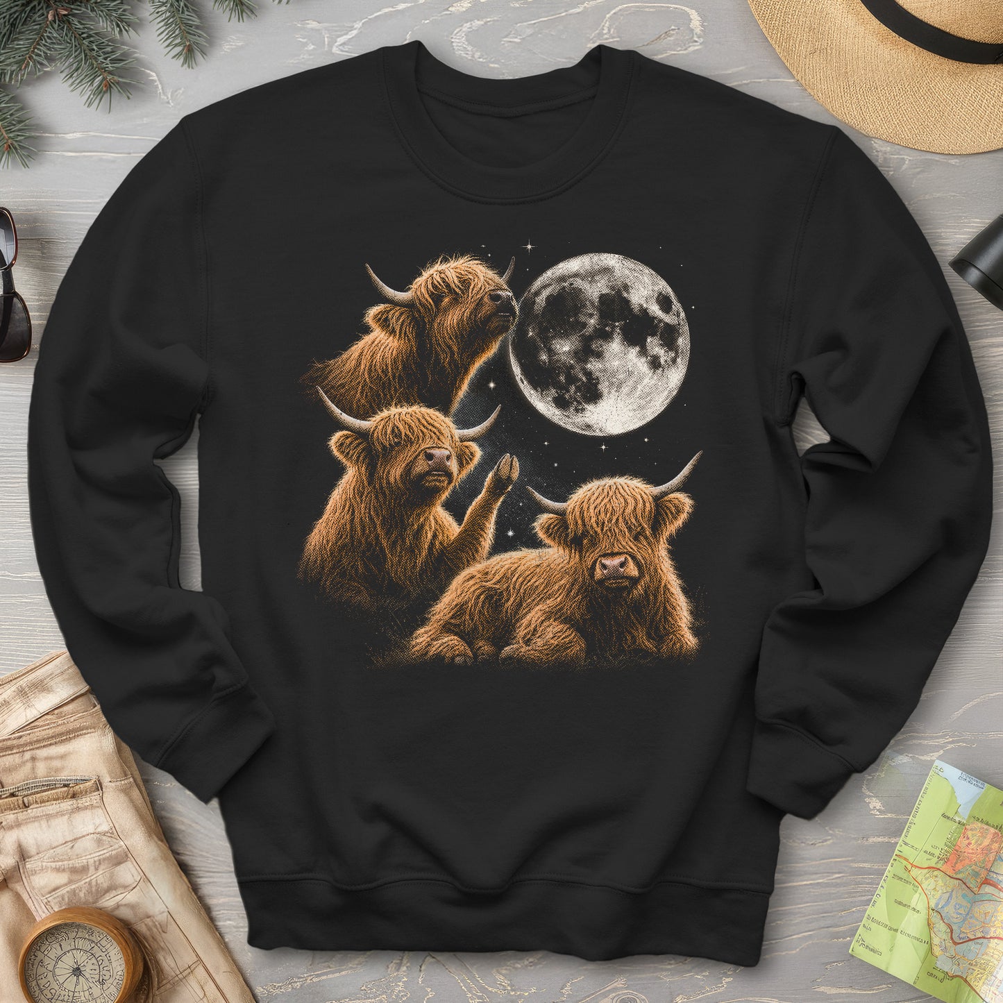 Midnight Coos Throwback Sweatshirt