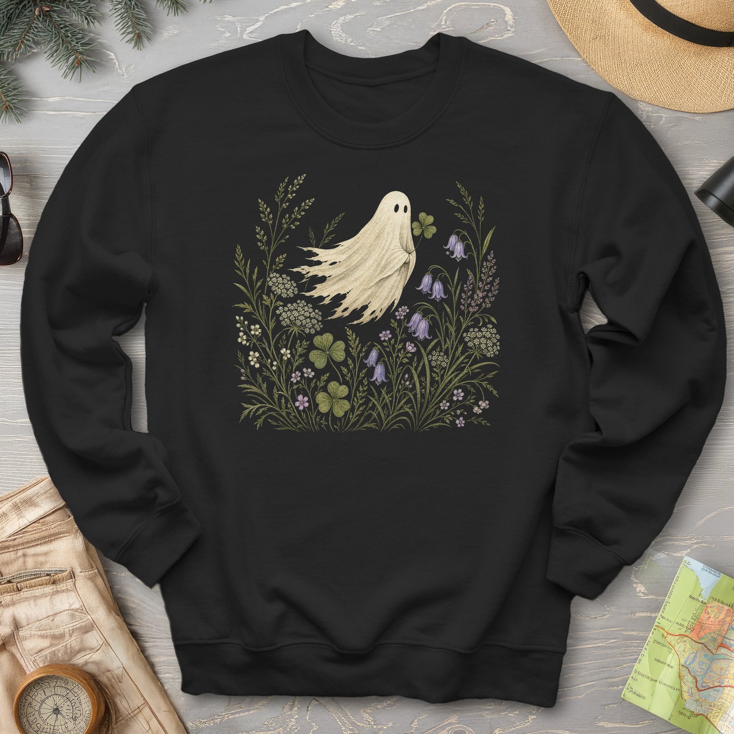 Shamrock Ghost Sweatshirt