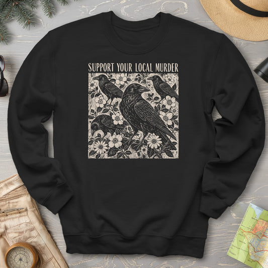 Crow Local Murder Sweatshirt