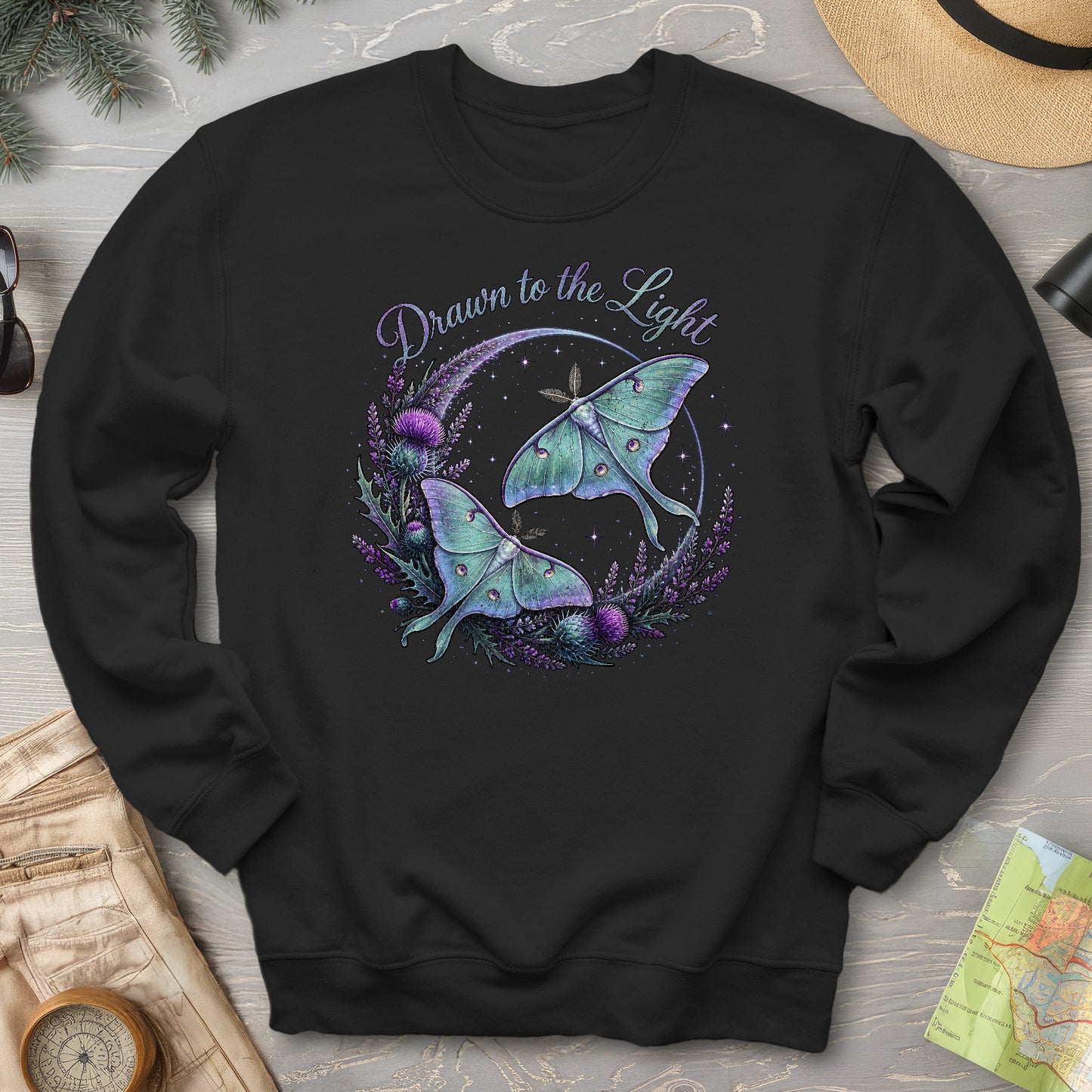Drawn To The Light Sweatshirt
