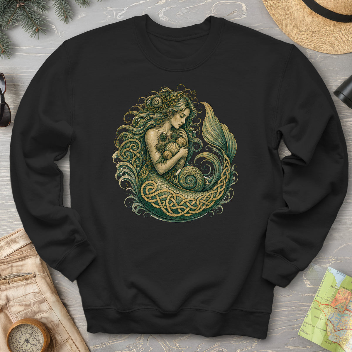 Celtic Mermaid Sweatshirt