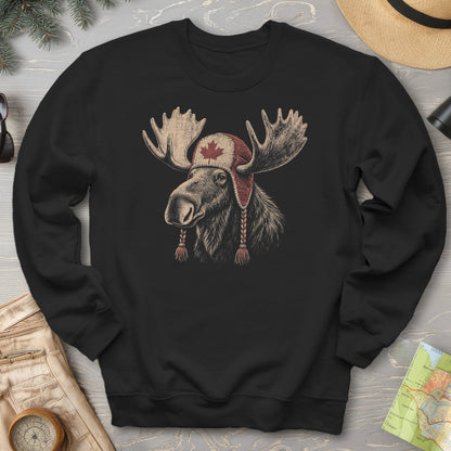 Canada Moose Cap Sweatshirt