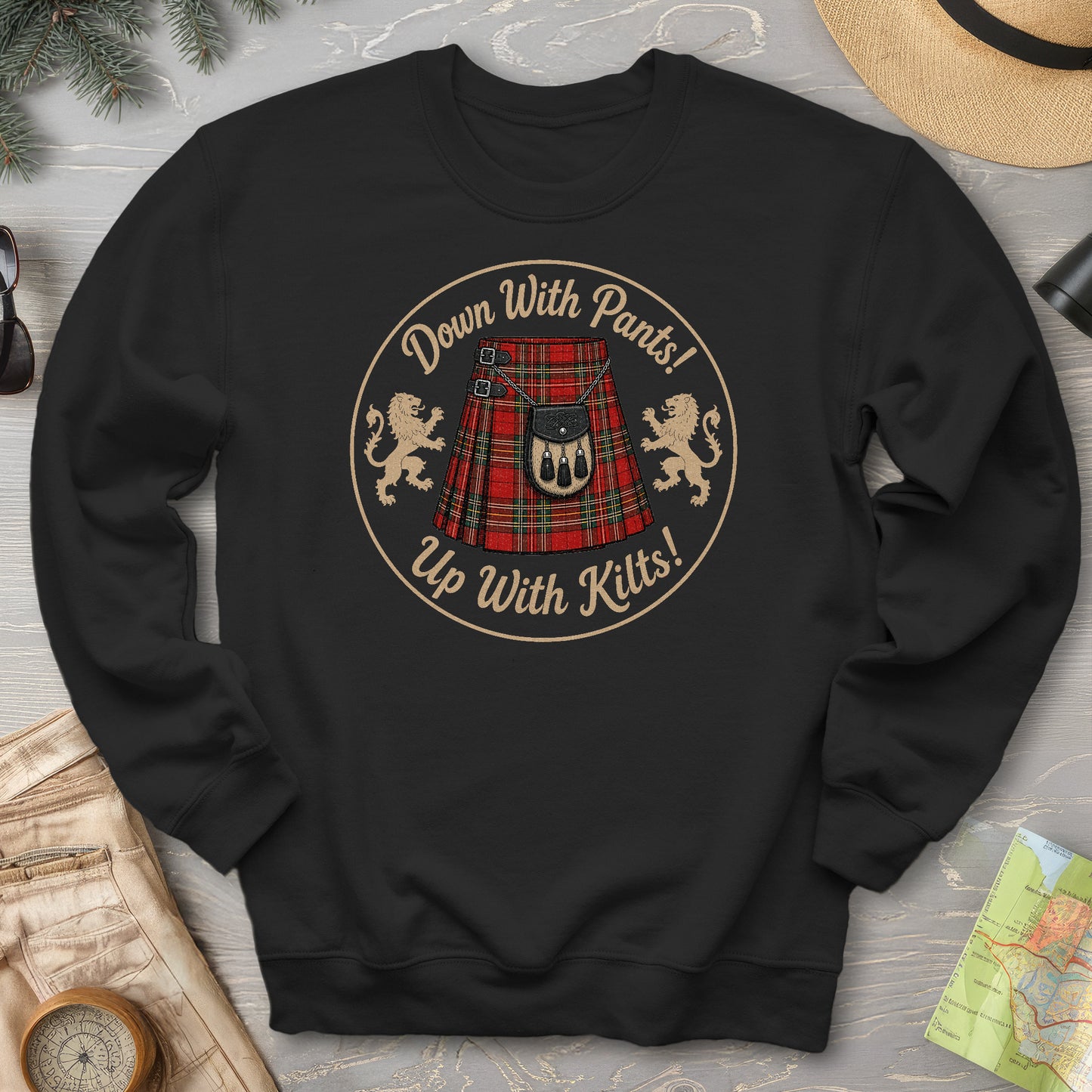 Up With Kilts Sweatshirt