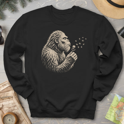 Bigfoot Blowing Thistle Sweatshirt
