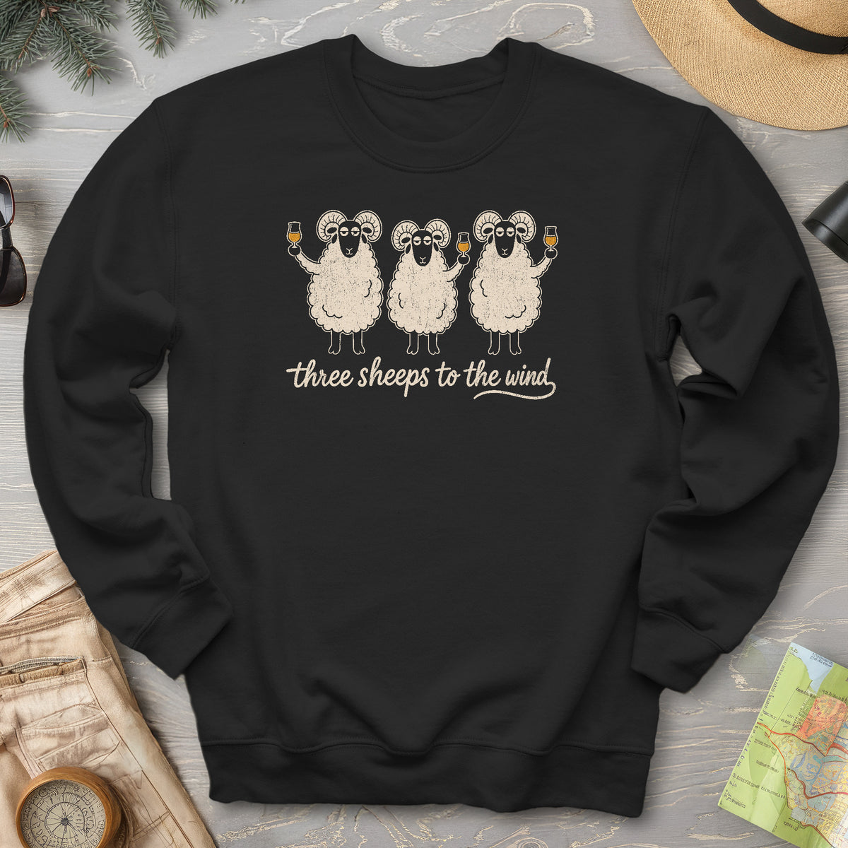 Three Sheeps Sweatshirt