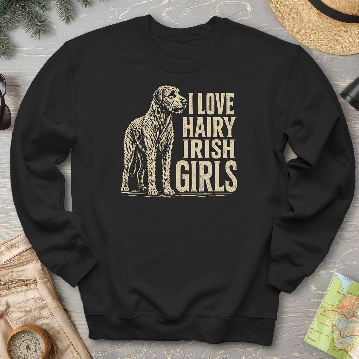 Irish Wolfhound Lover Sweatshirt
