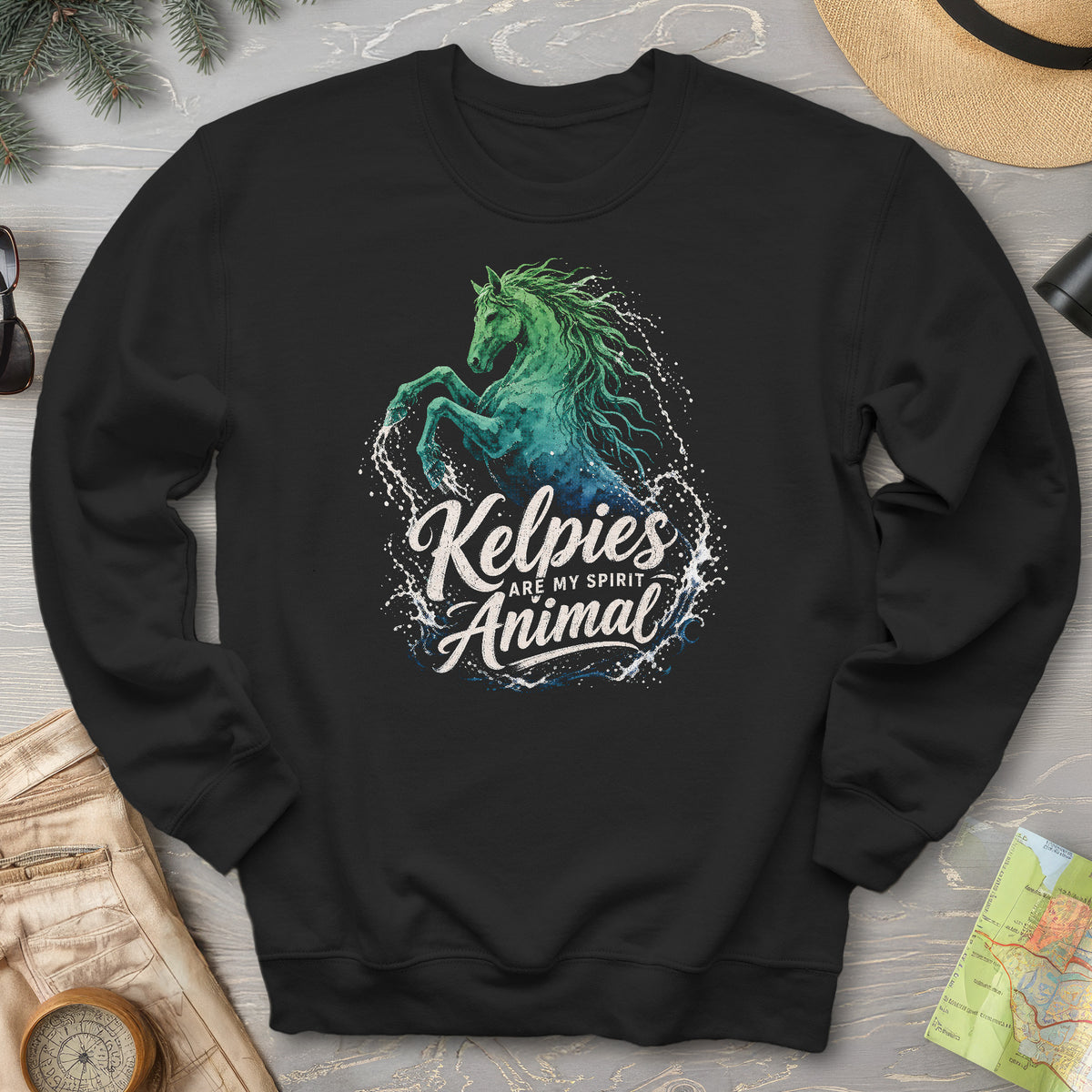 Kelpie Spirit Animal Sweatshirt