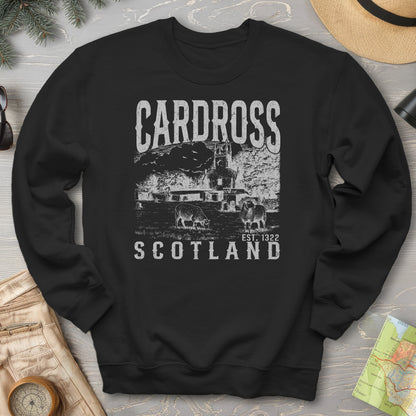 Cardross Scotland Sketch Sweatshirt