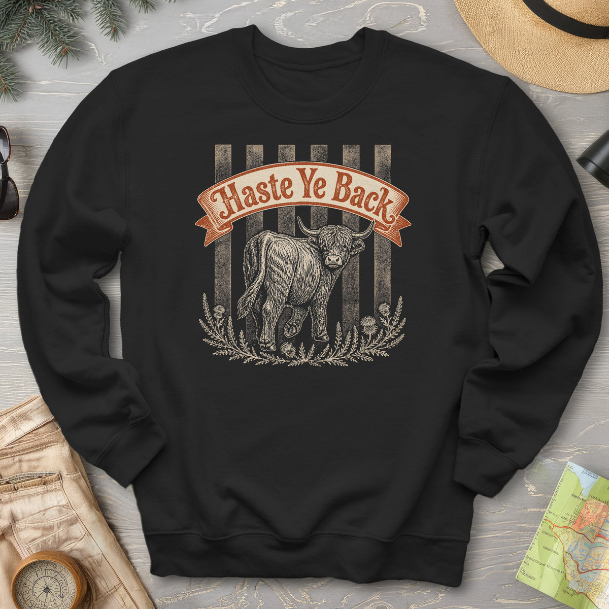 Haste Ye Back Coo Sweatshirt