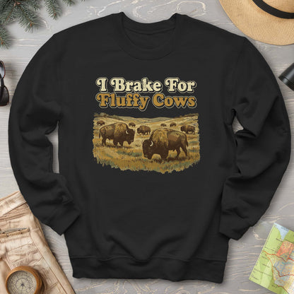 Fluffy Cow Brake Sweatshirt