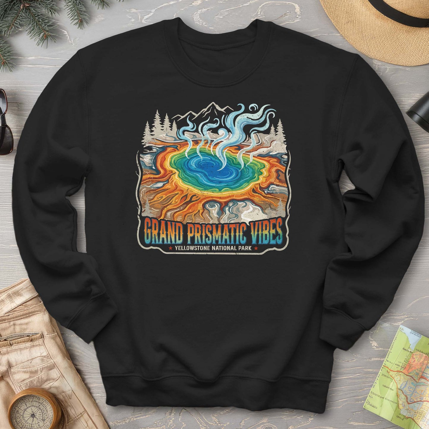 Grand Prismatic Vibes Sweatshirt