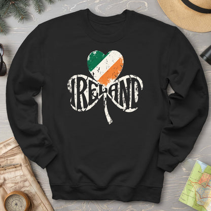 Ireland Shamrock Flag Sweatshirt
