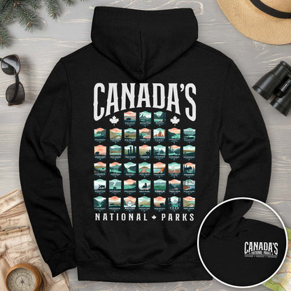 Canada's National Parks "Badges" Hoodie