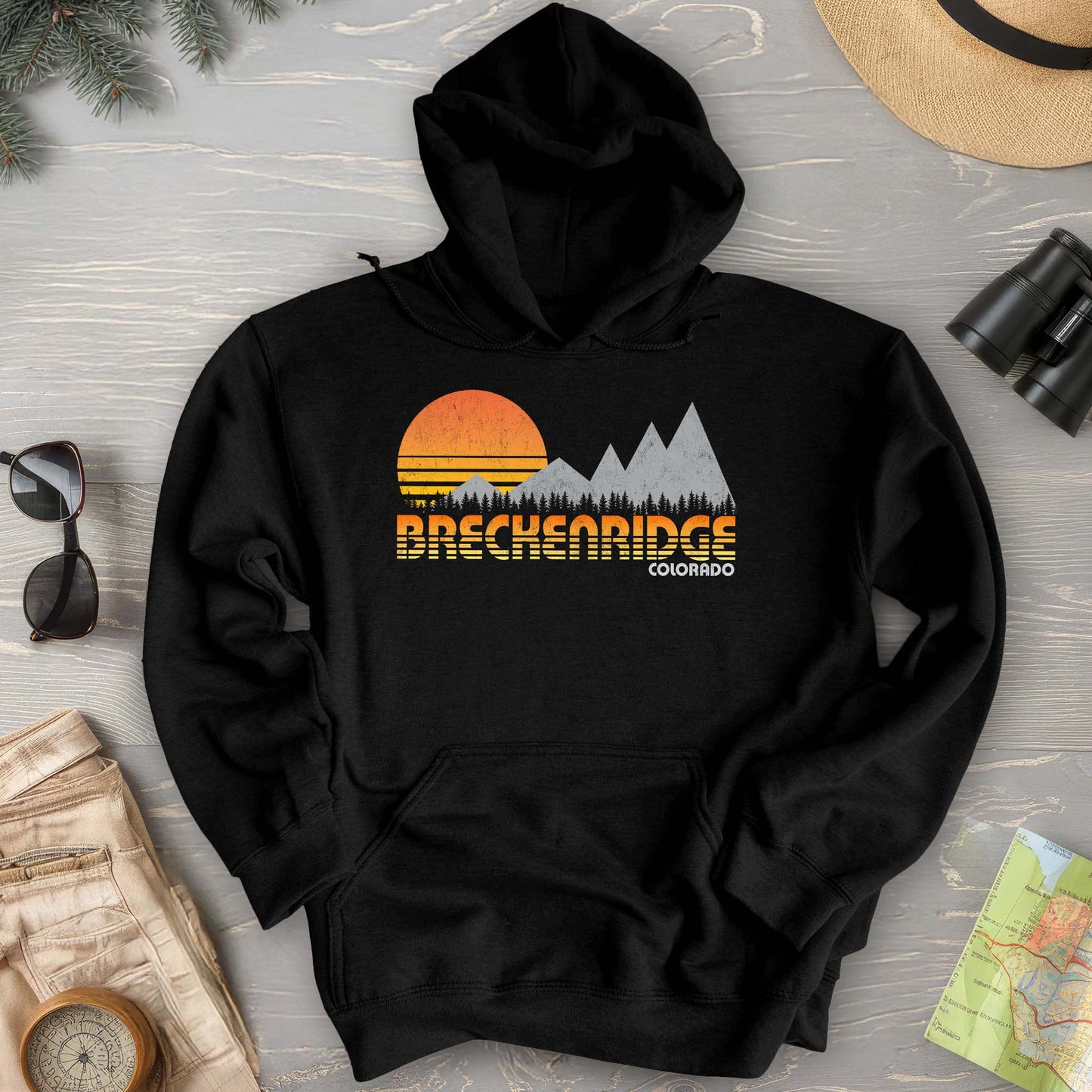 Breckenridge "80's Retro" Hoodie