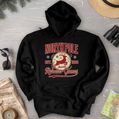 North Pole Annual Reindeer Games Hoodie