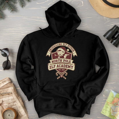North Pole Elf Academy Hoodie