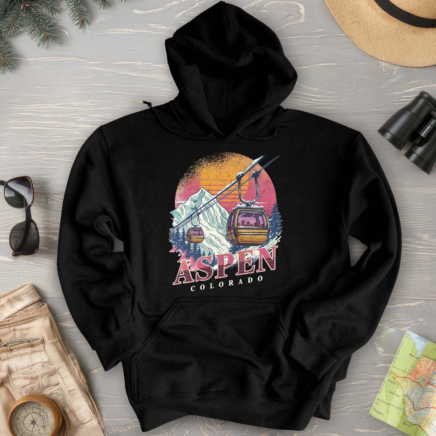 Aspen Retro Blast Hoodie
