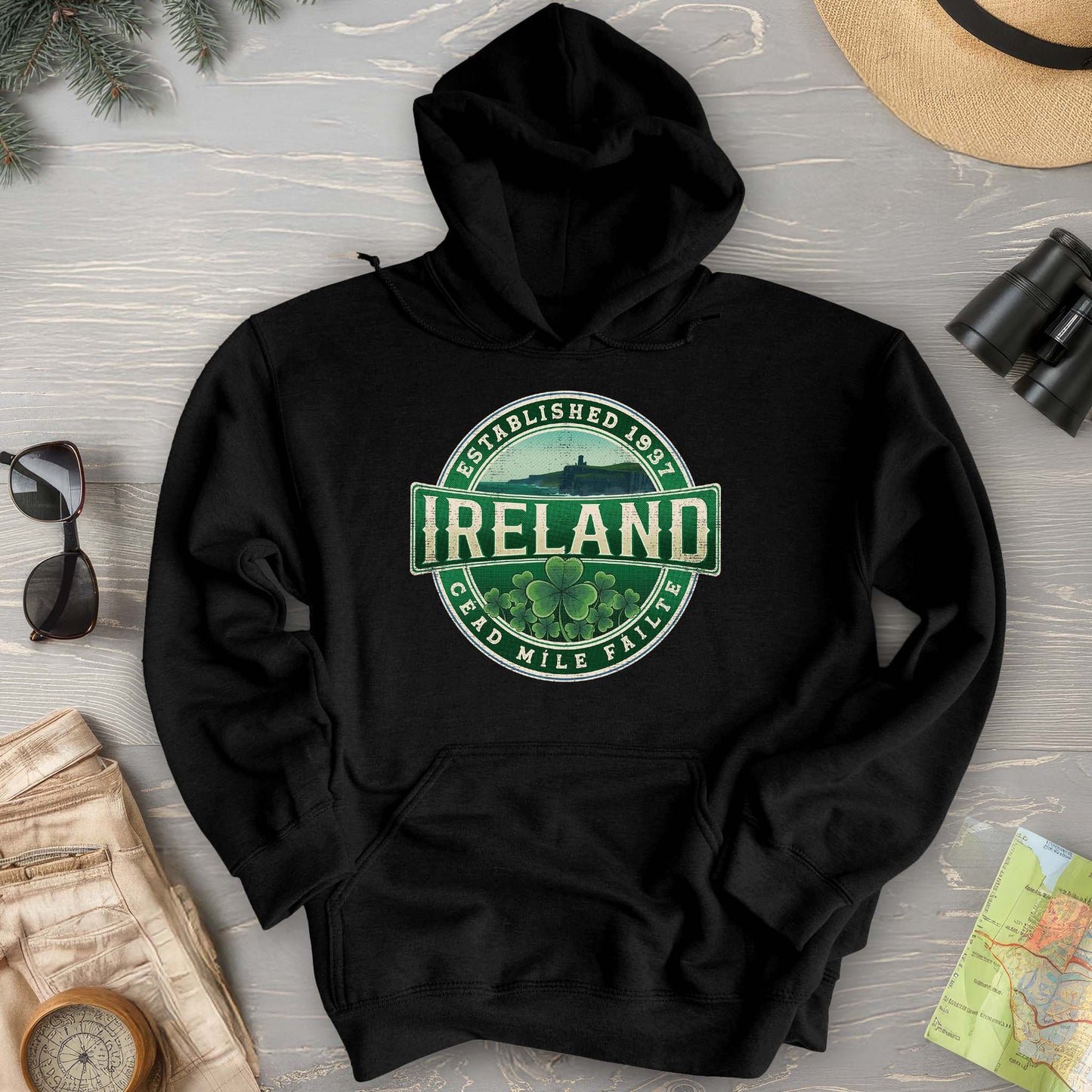 Ireland Badge Hoodie