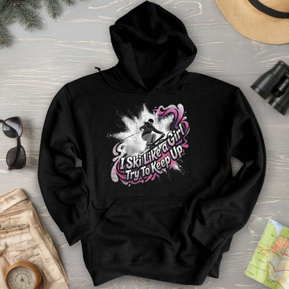 Ski Like a Girl Hoodie