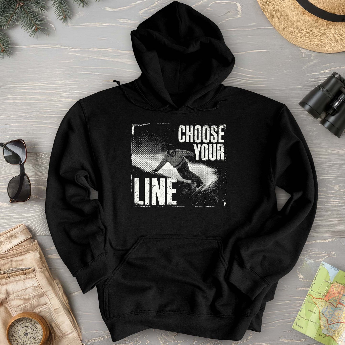 Choose Your Line Hoodie