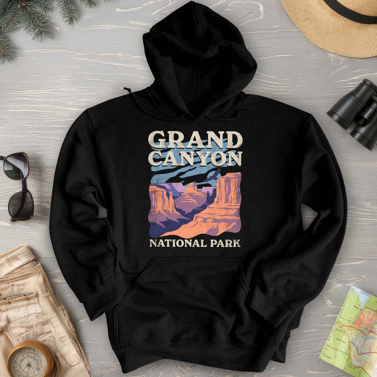 Grand Canyon Pastels Hoodie