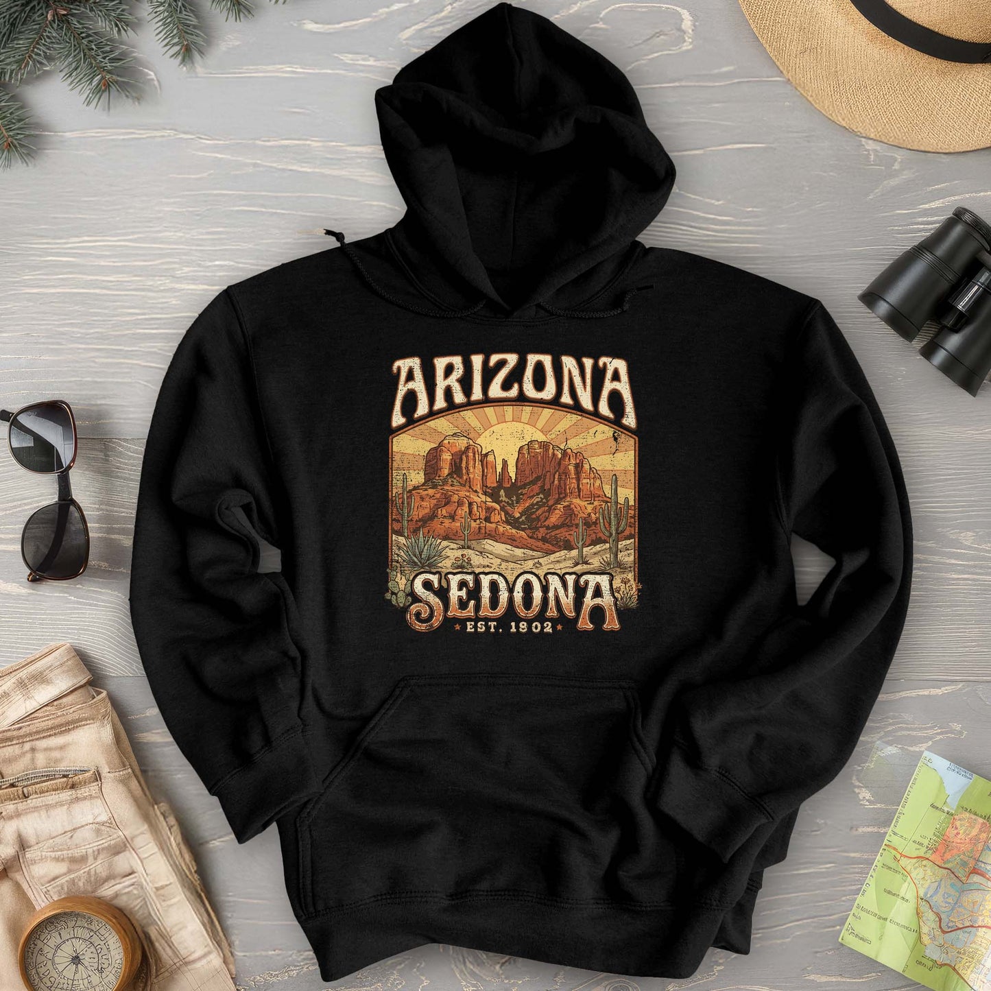 Sedona Arizona Sunset Hoodie