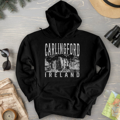 Carlingford Ireland Sketch Hoodie