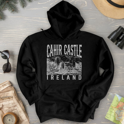 Cahir Castle Ireland Sketch Hoodie