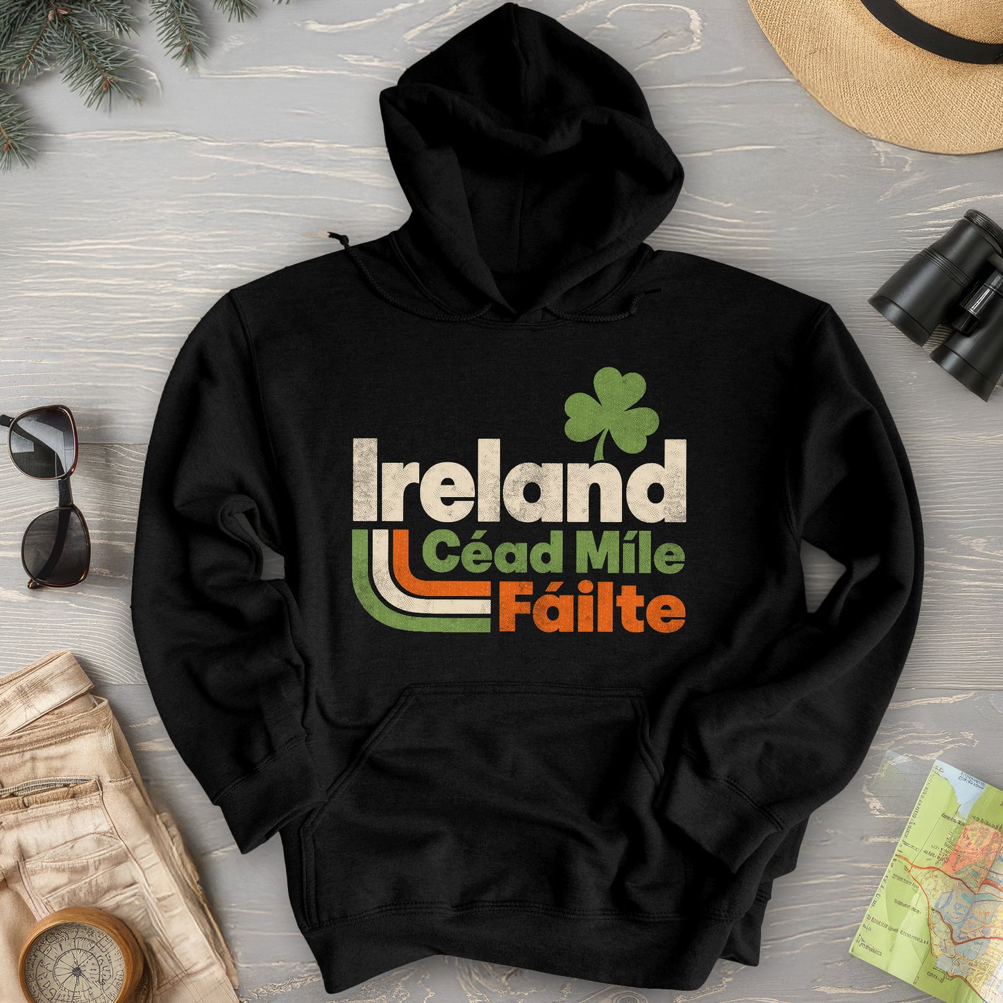 Ireland 70's Throwback Hoodie