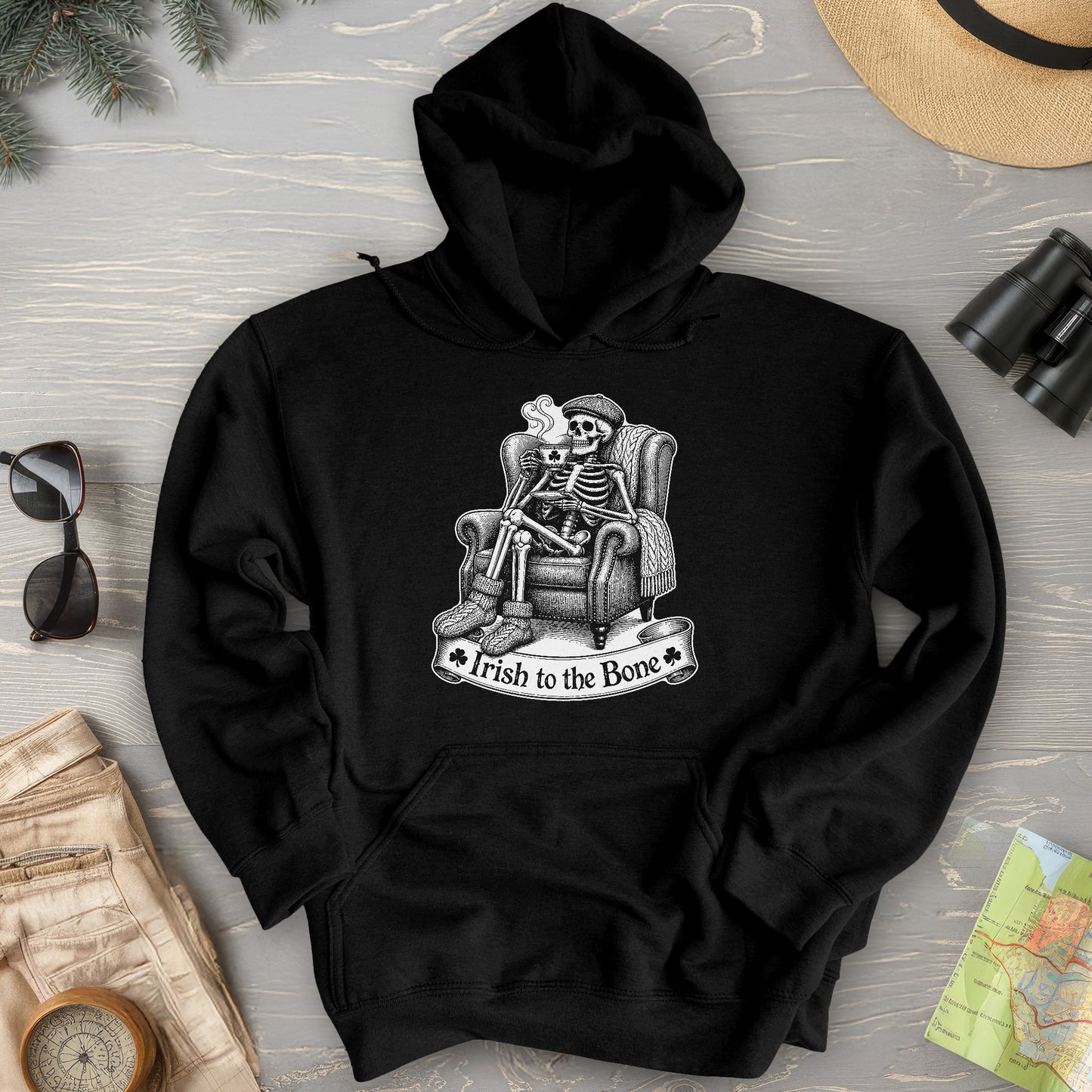 Irish Bone Tea Hoodie