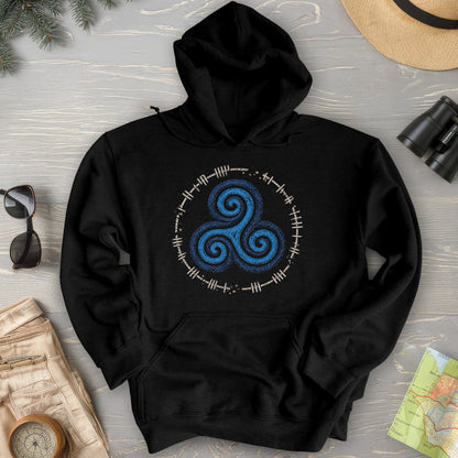 Triskele Ogham Hoodie