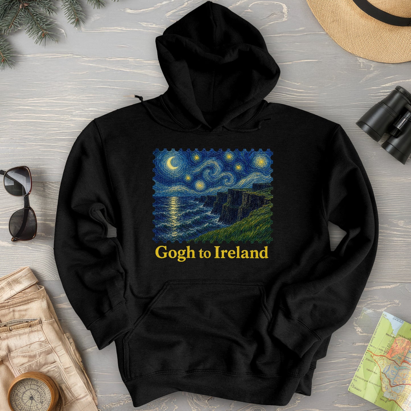 Gogh To Ireland Hoodie