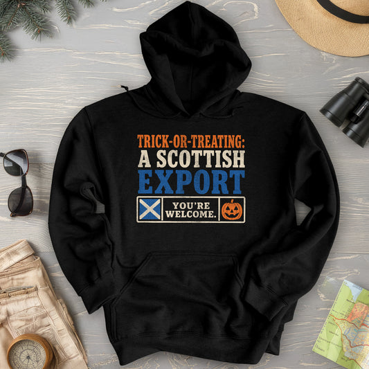 Trick Or Treat Scottish Hoodie