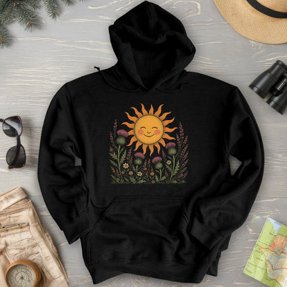 Happy Sun Thistles Hoodie