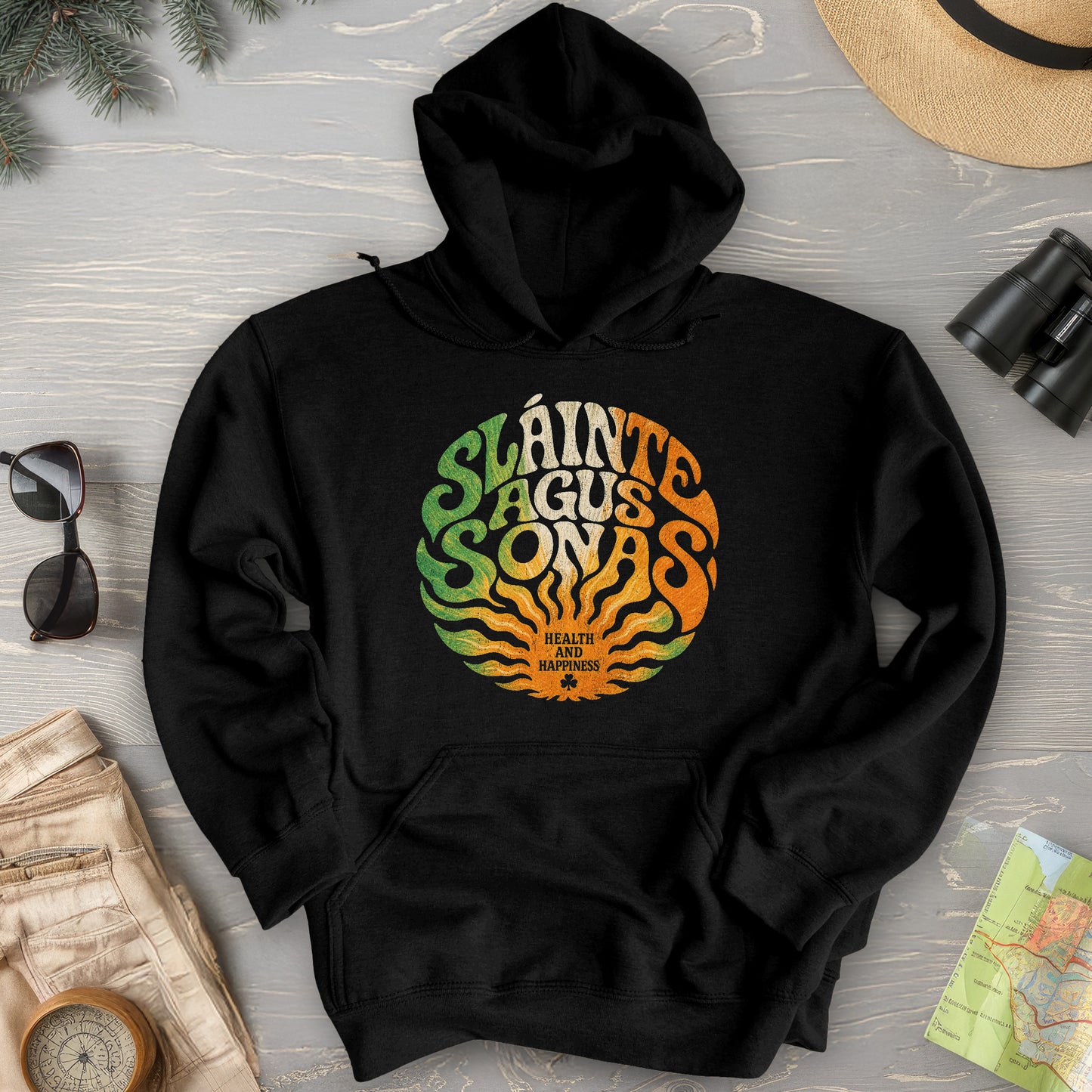 Sláinte Agus Sonas Hoodie