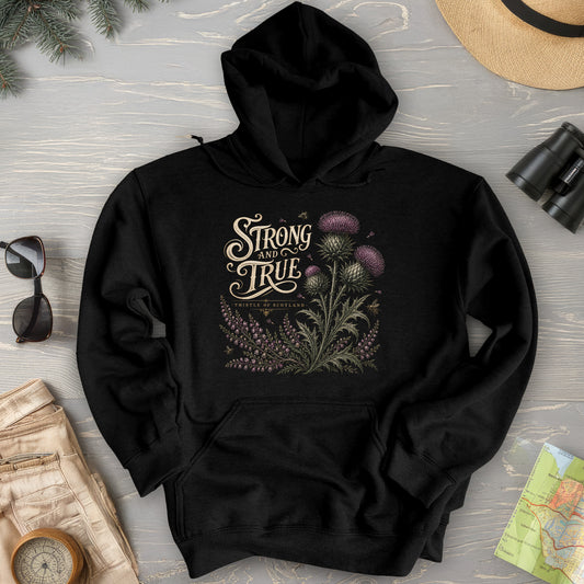 Strong And True Thistle Hoodie