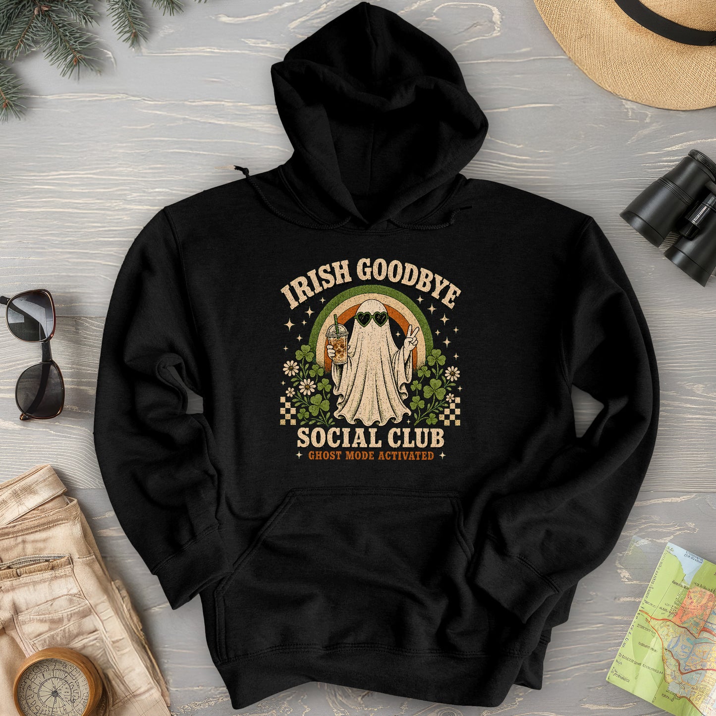 Irish Goodbye Ghost Mode Hoodie