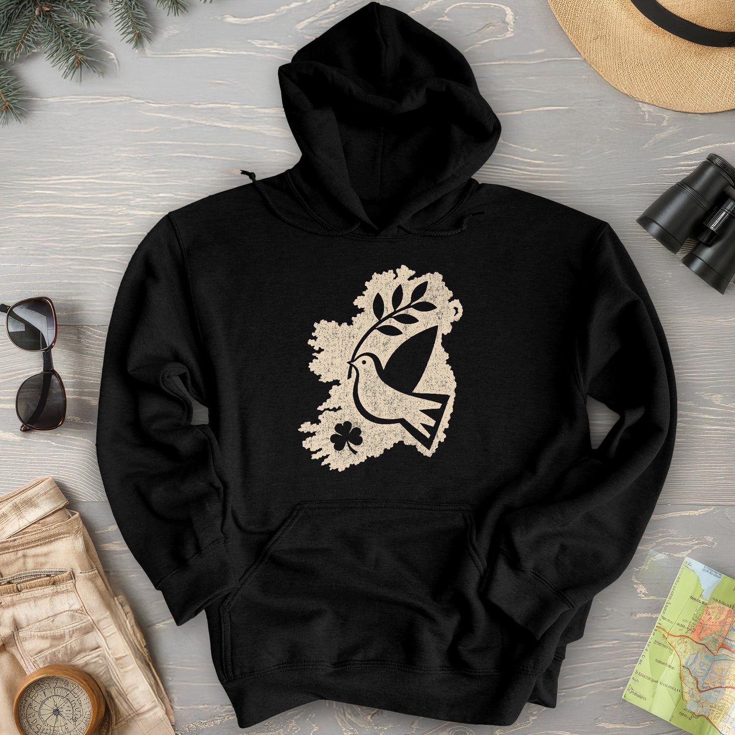Éire Olive Branch Hoodie