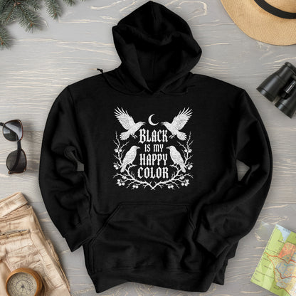 Crow Happy Color Hoodie