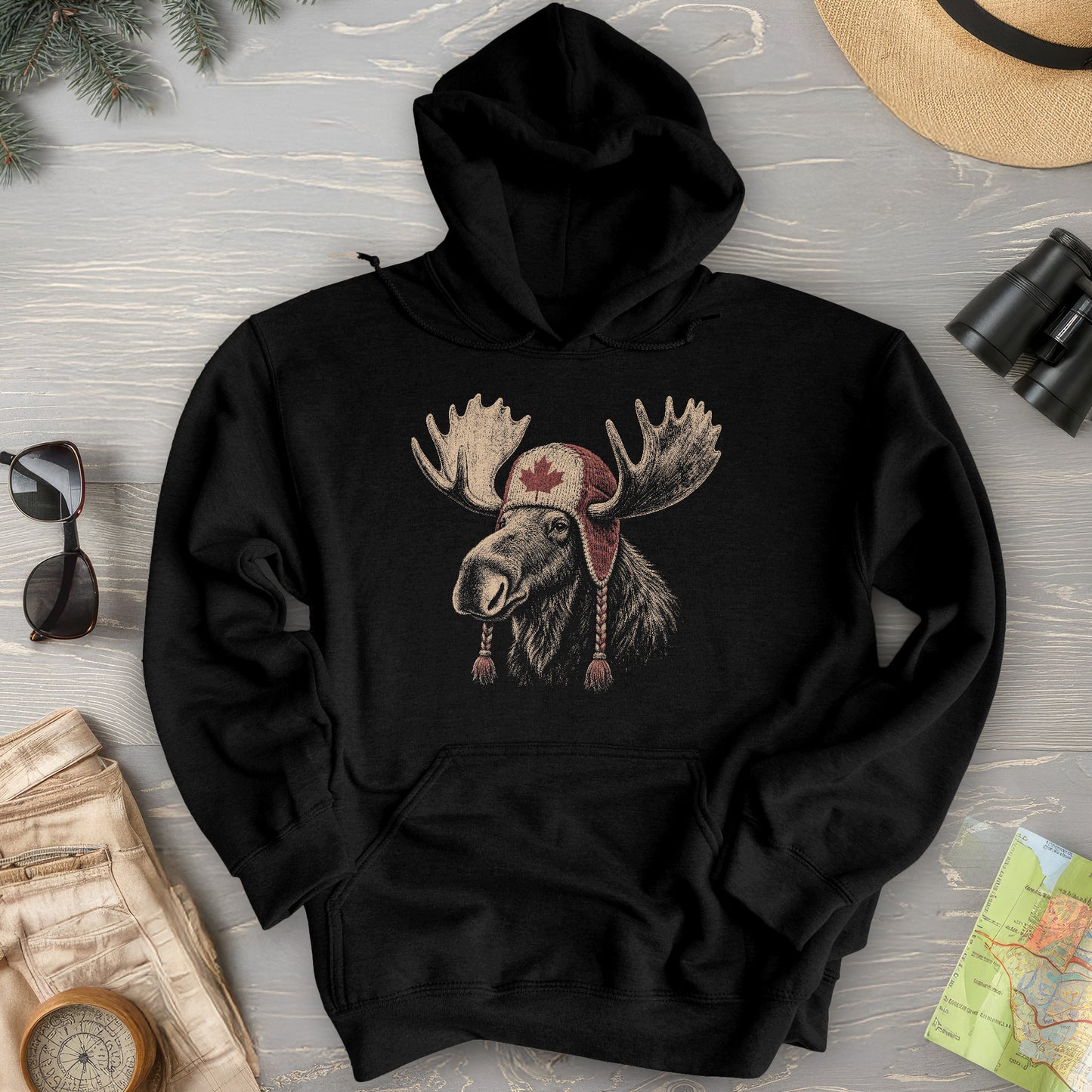 Canada Moose Cap Hoodie