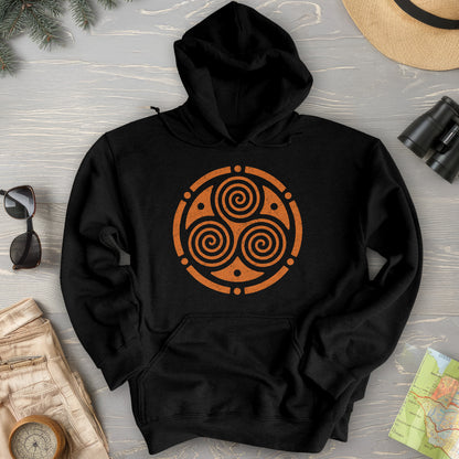 Triskele Circle Hoodie