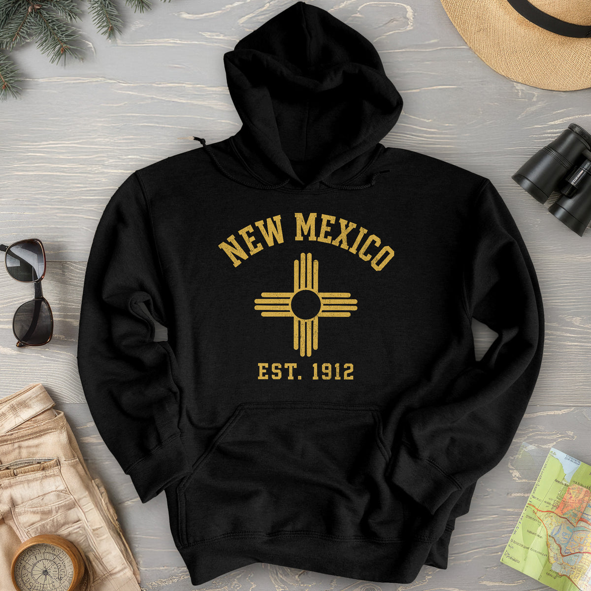 New Mexico Flag Hoodie