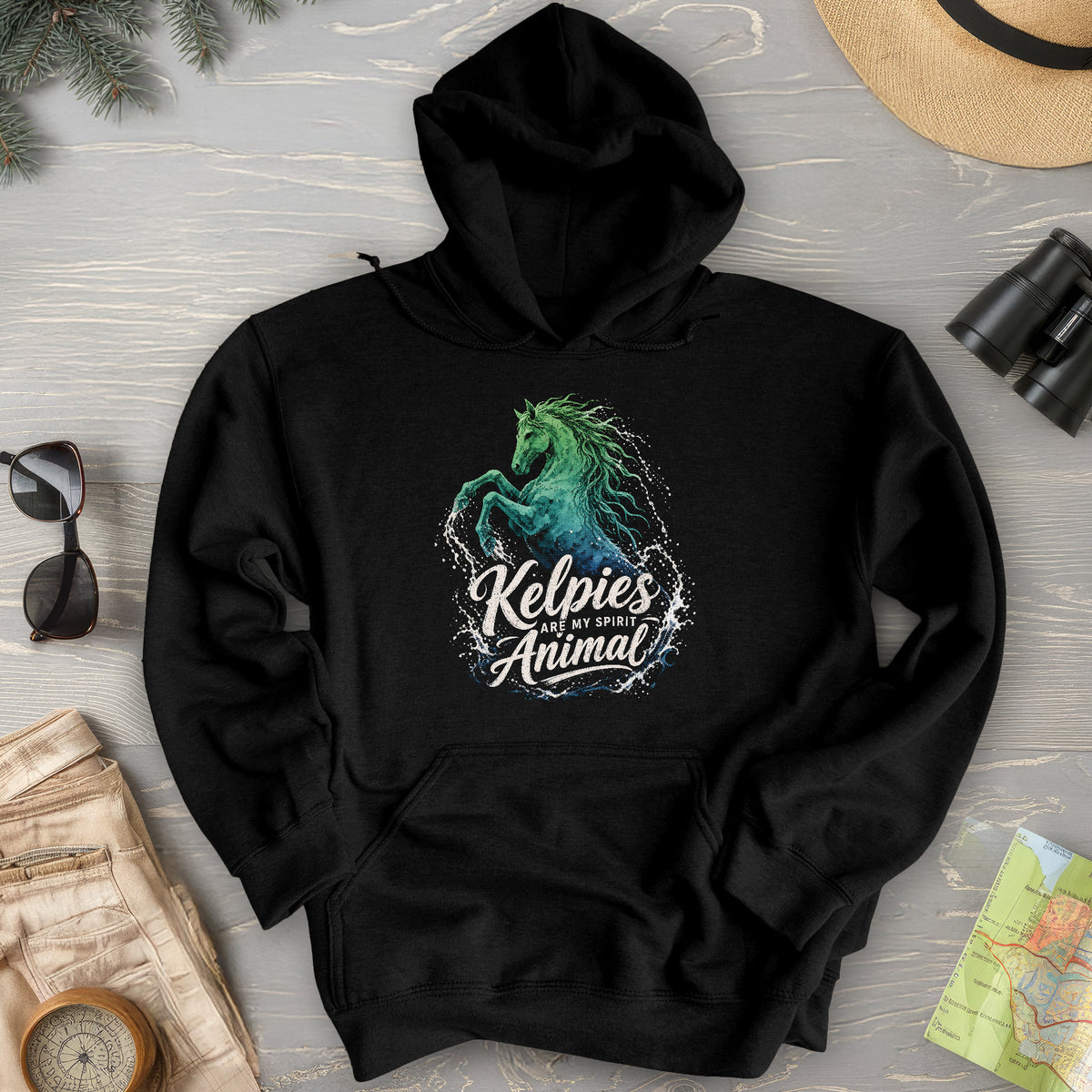 Kelpie Spirit Animal Hoodie